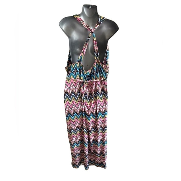 Dila Braided Halter Maxi Plus Dress • Used • Size: 1X - Picture 3 of 5